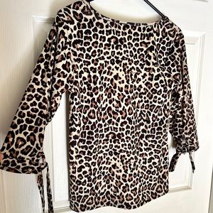 Leopard 3/4 shirt, NWT